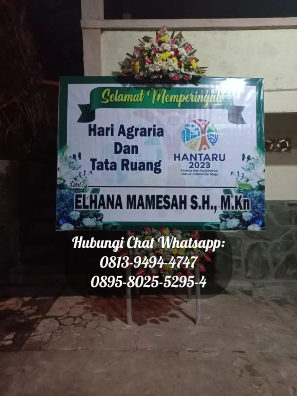 Papan Peringatan Hari Agraria Hijau
