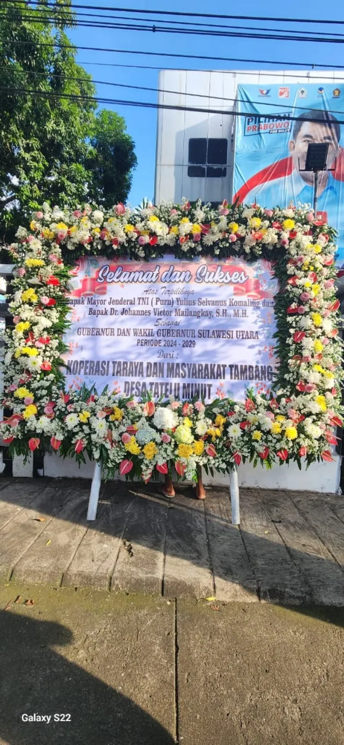 Papan Selamat Sukses Bingkai Warna-warni
